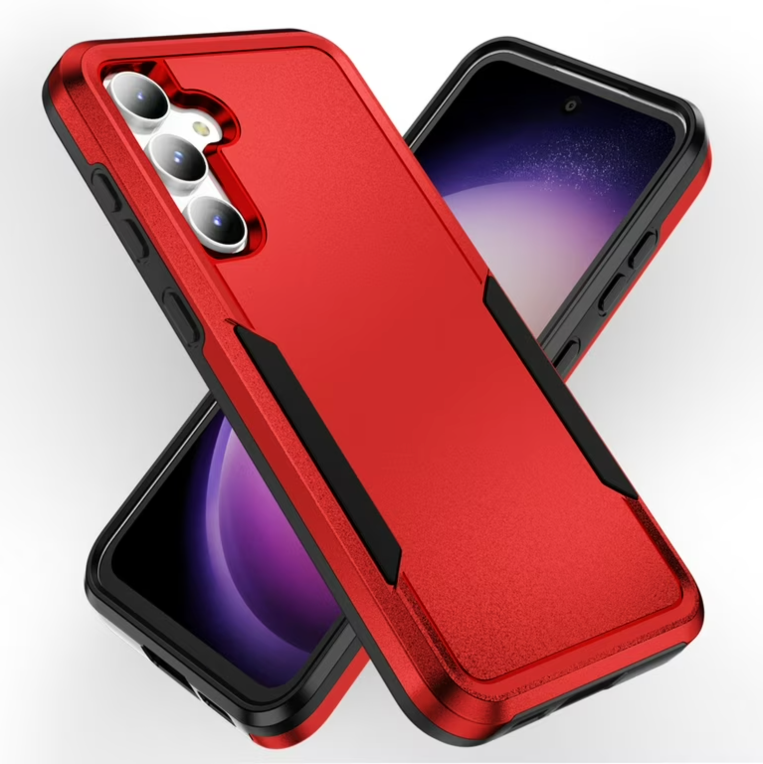 For Samsung Galaxy A16 Symmetry Exploiter Case Red