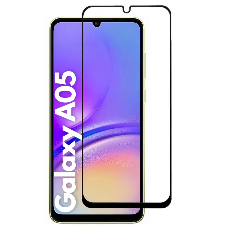 For Samsung Galaxy A05 / A05s Tempered Glass / Full Coverage 5D Screen Protector