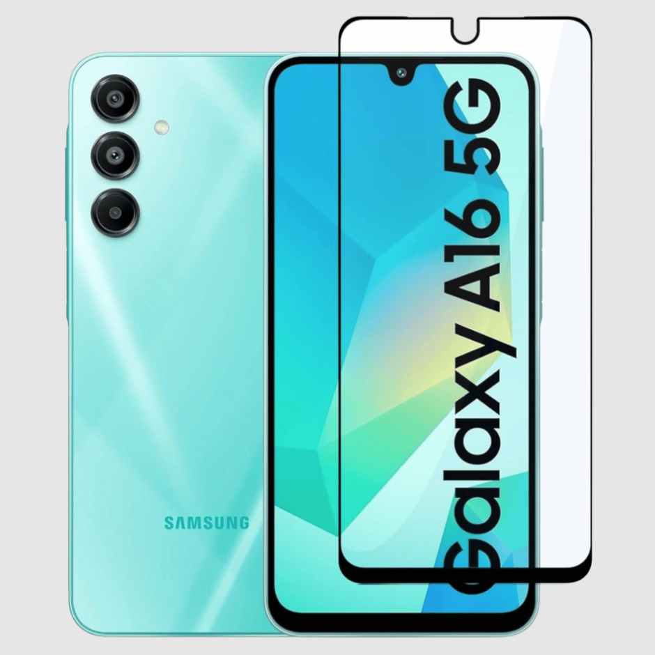 For Samsung Galaxy A16 Tempered Glass / Full Coverage 5D Screen Protector