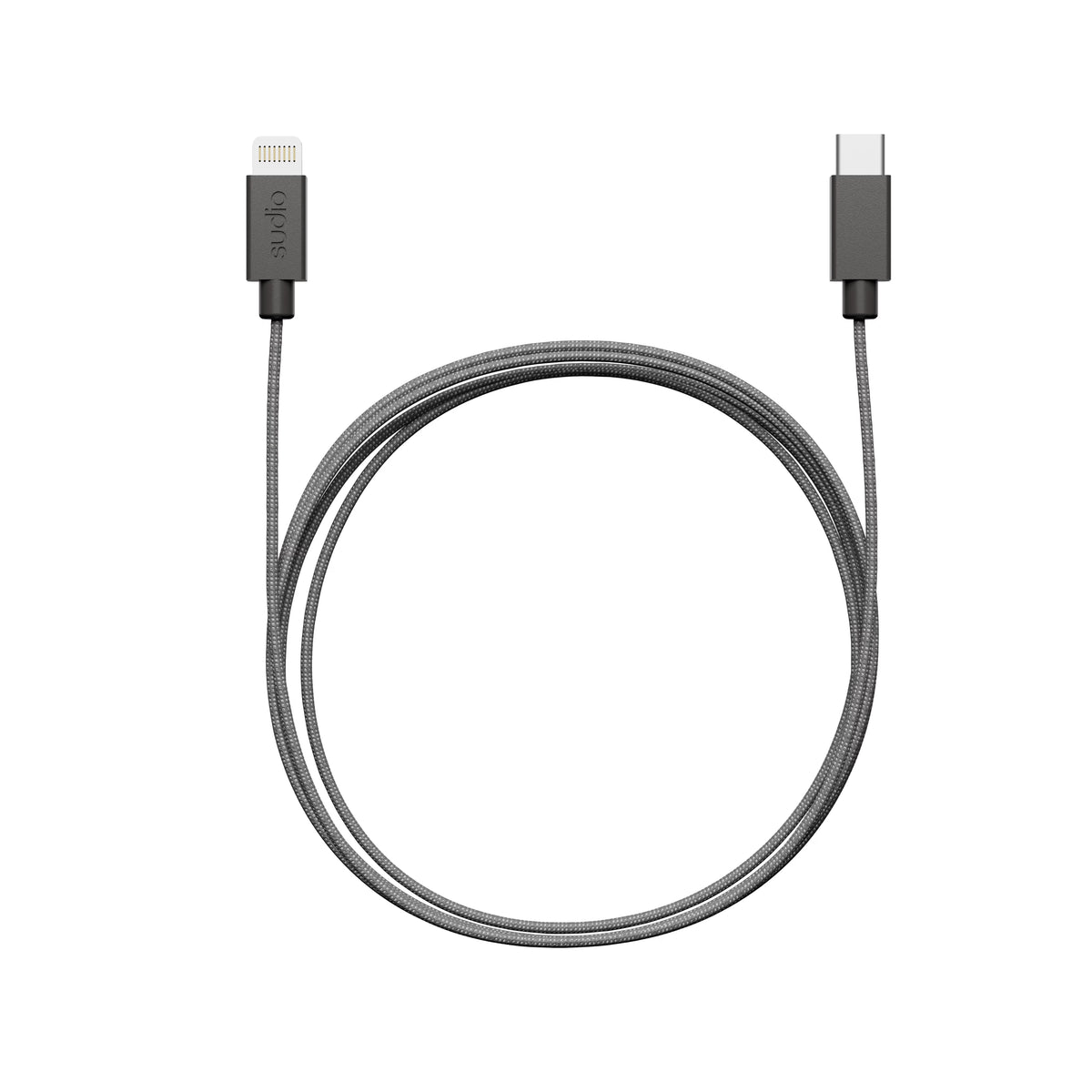 Sudio C1-L C To Lightning 1.8M Charging Cable Black