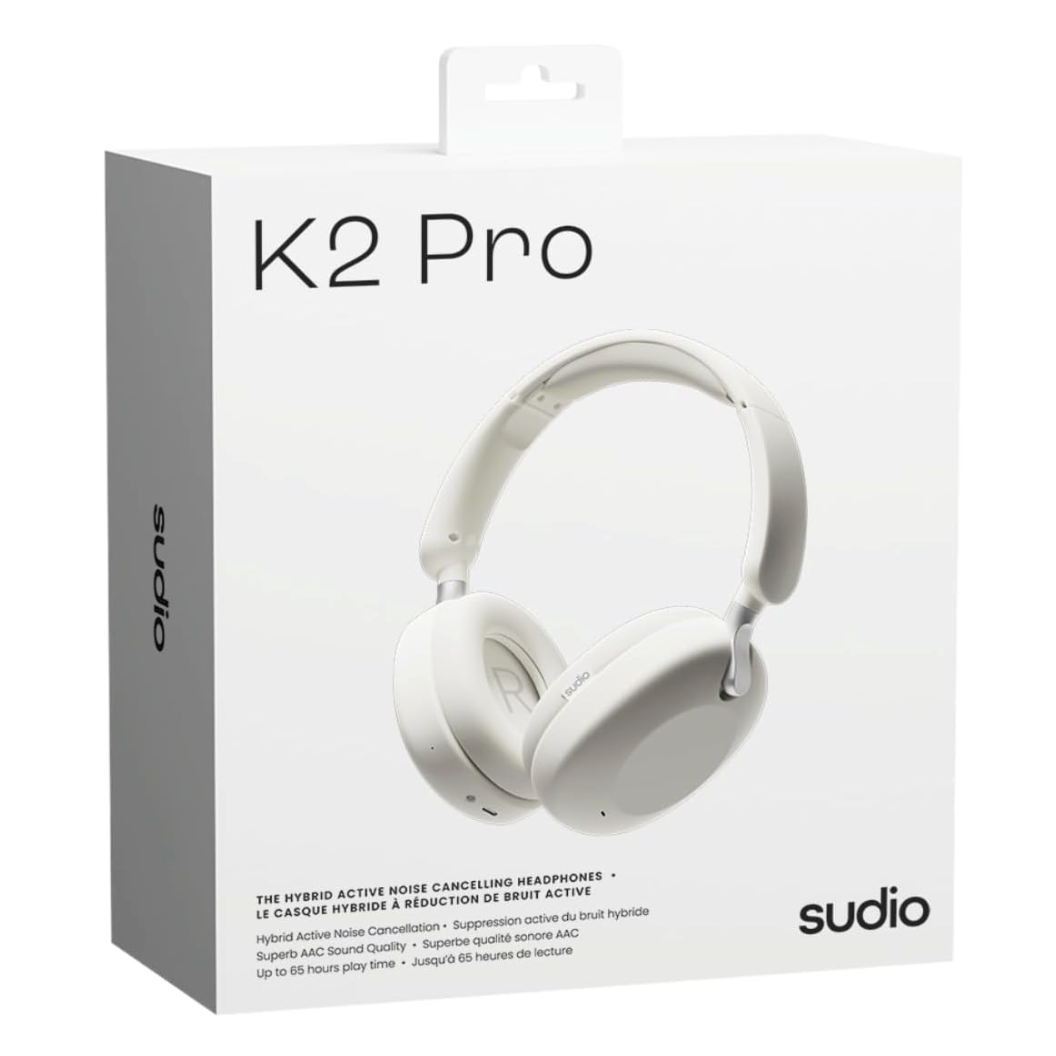 Sudio K2 Pro Wireless Headphones White