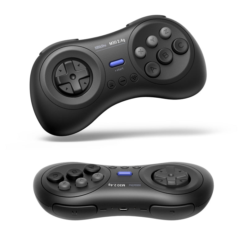 8Bitdo M30 2.4G Wireless Gamepad Controller for Sega Genesis Mini / Mega Mini-www.firsthelptech.ie