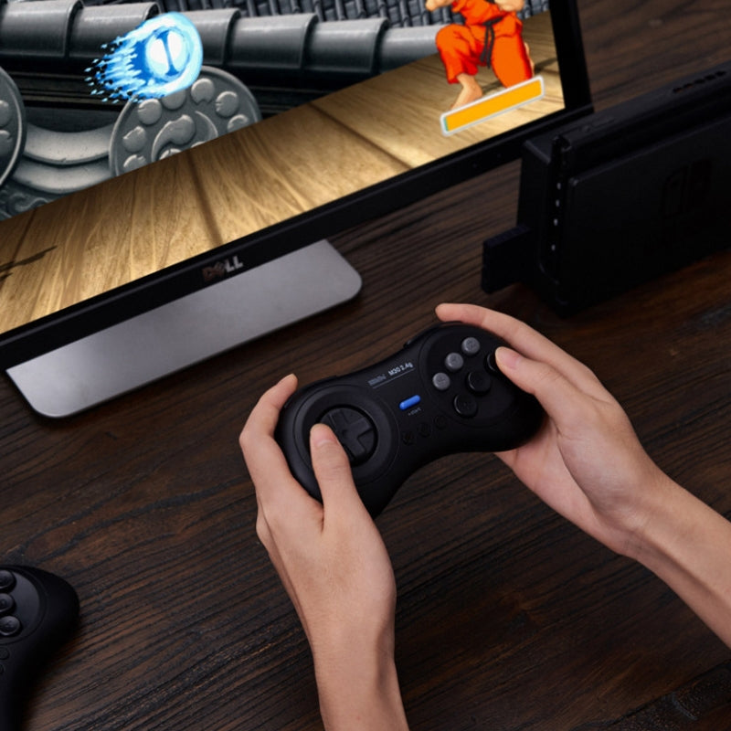 8Bitdo M30 2.4G Wireless Gamepad Controller for Sega Genesis Mini / Mega Mini-www.firsthelptech.ie