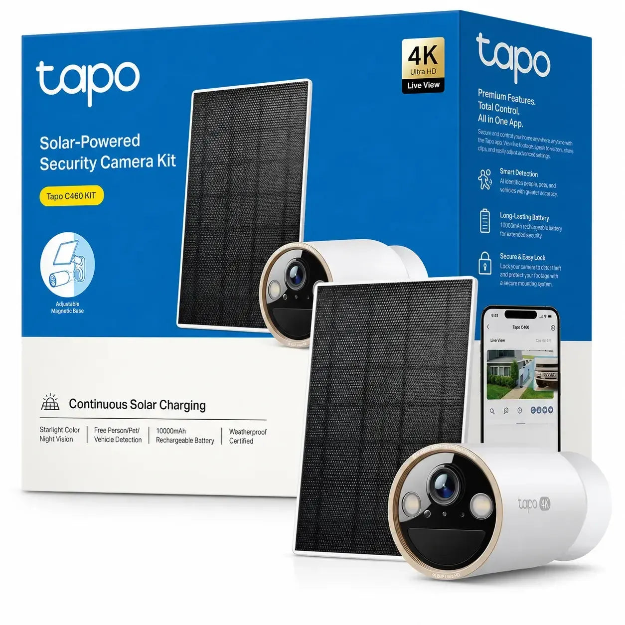 TP-LINK Tapo C460 KIT Solar-Powered Security Camera Kit