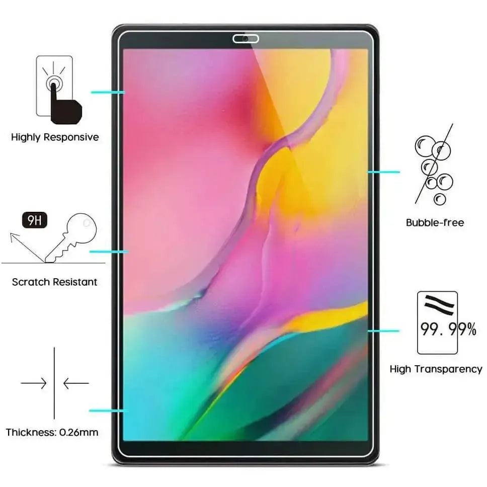 Tempered Glass For Samsung Galaxy Tab A 10.1" 2019 Screen Protector