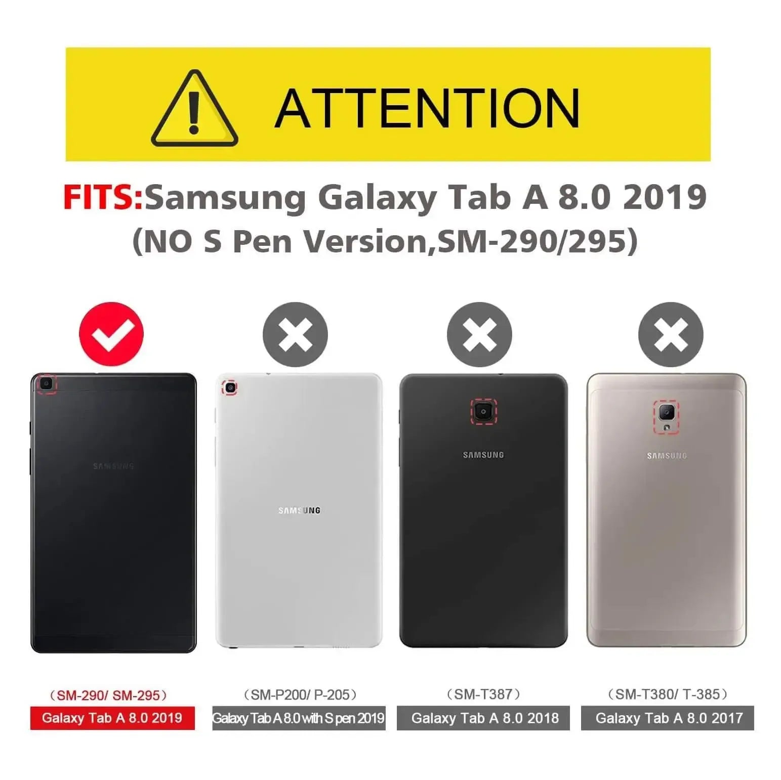 Tempered Glass For Samsung Galaxy Tab A 8.0" 2019 Screen Protector