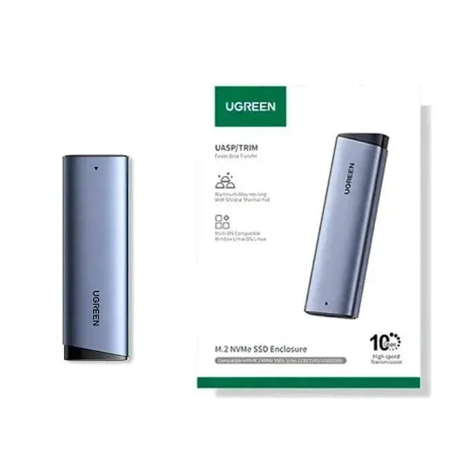 UGREEN 15813 M2 NVMMe/ SATA SSD Enclosure