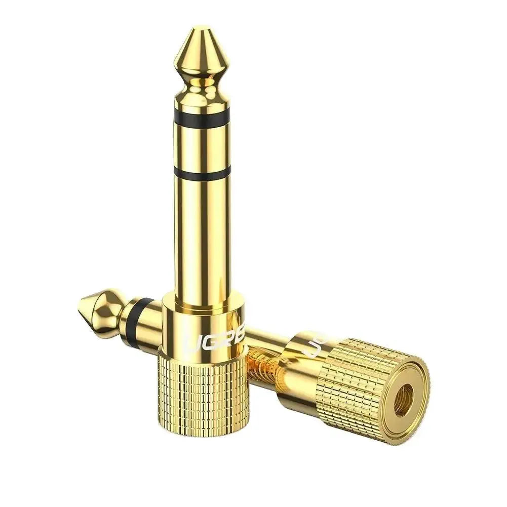 UGREEN 20503 6.5mm Male To 3.5mm Female Audio Adapter Black