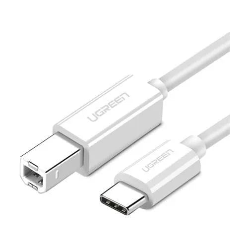 UGREEN 40417 USB-C to USB 2.0 Print Cable 1.5m White