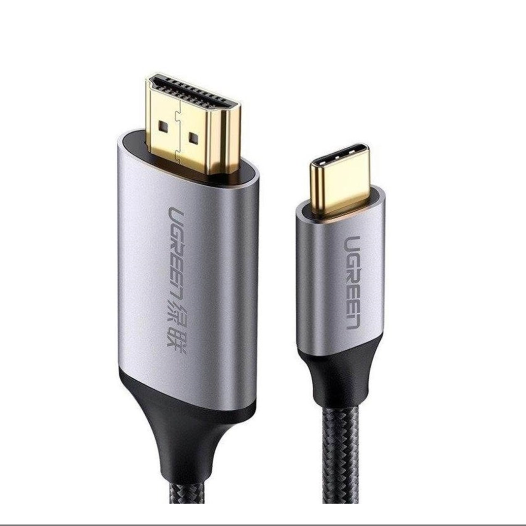 UGREEN 50570 4K UHD USB-C To HDMI Male To Male Cable Aluminum Shell 1.5m Cable