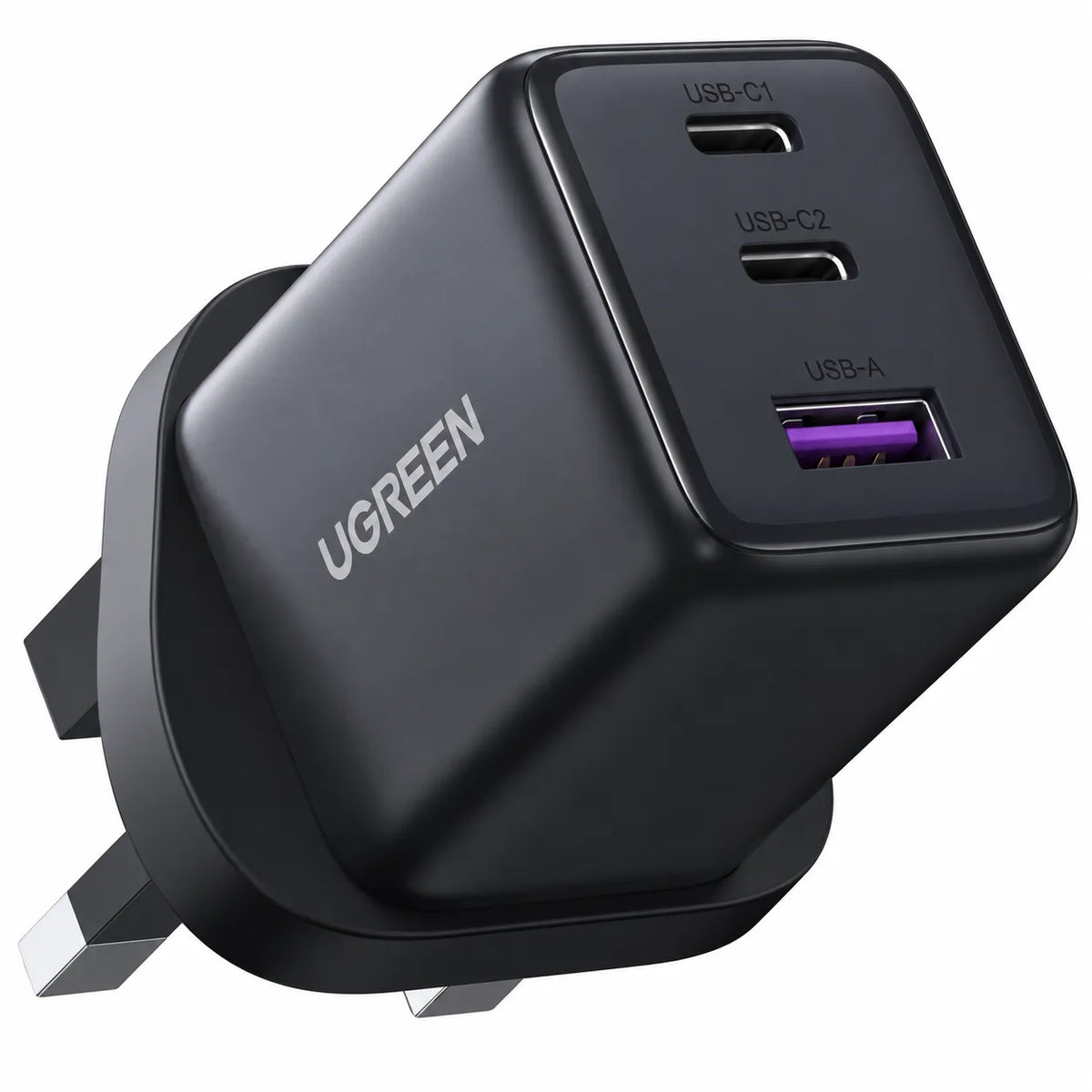UGREEN 65036 30W 2-Port GaN Fast Charger Space Grey