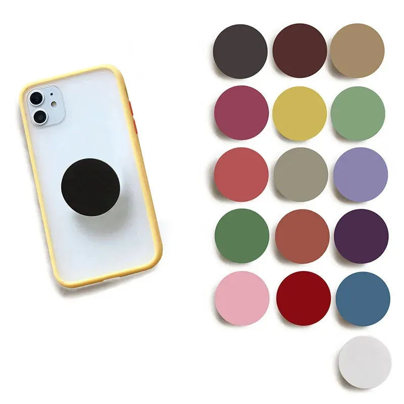 Universal Round Phone Socket Black