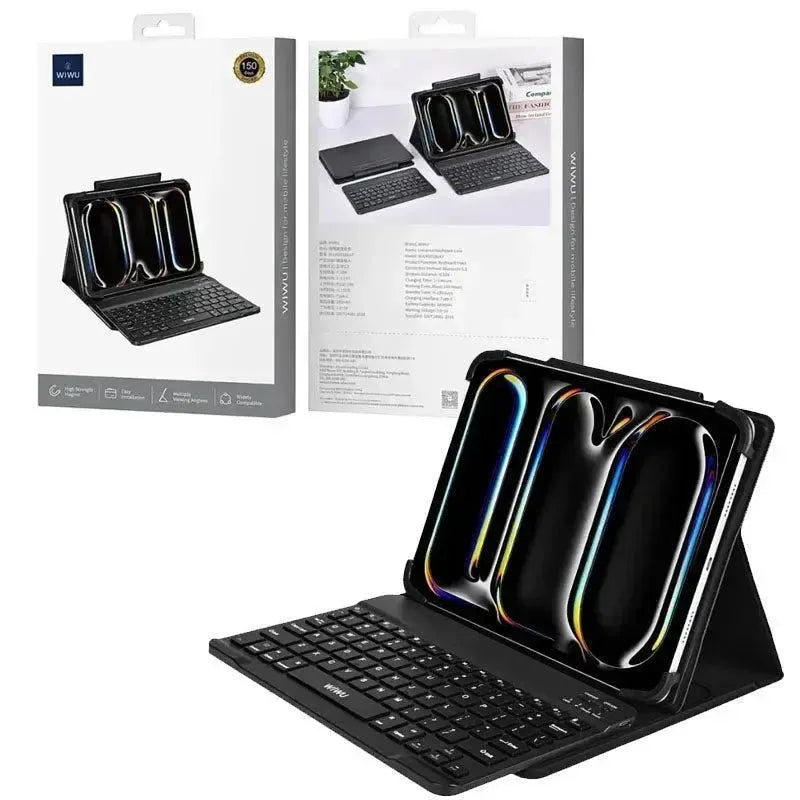 WiWU iPad Pro 13" 24 / 25 Bluetooth Keyboard Case Black