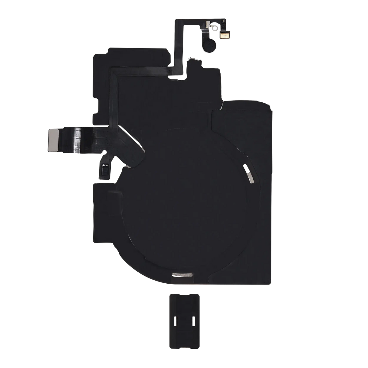 Wireless Nfc Charging Flex With Flashlight Flex Cable For I Phone 16 Plus