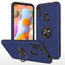 For Xiaomi Redmi Note 12 Pro 5G Dual Layer Invisible Ring Case Blue
