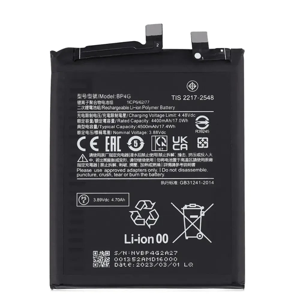 Xiaomi 13 Original Battery BP4G 4500mAh | 46020000EA1G