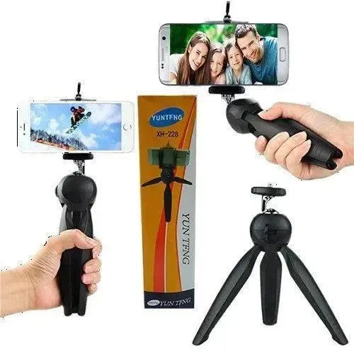YUNTENG YT-228 Multifunction Desk Mini Tripod Mount