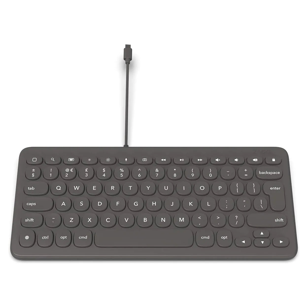 ZAGG Connect 12L Compact Lightning Wired Keyboard UK Layout