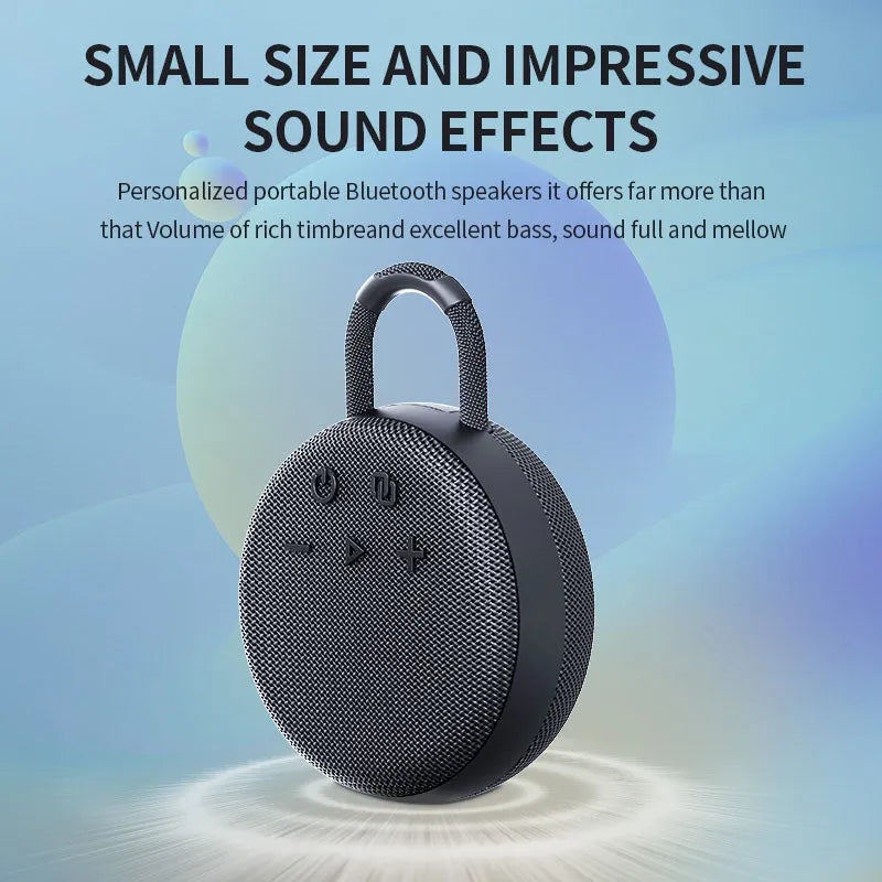 Zealot S77 Explosive IPX6 Grade WaterProof Mini Speaker - Black