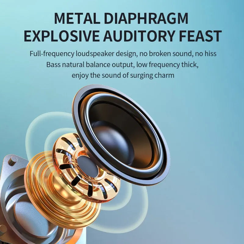 Zealot S77 Explosive IPX6 Grade WaterProof Mini Speaker - Black