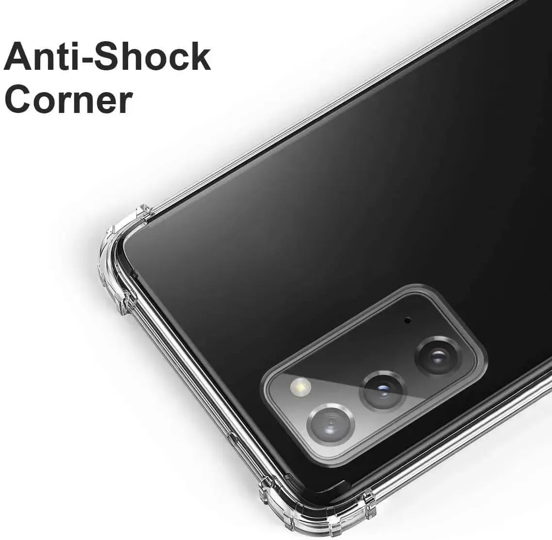 Clear Soft TPU Cover For Samsung Galaxy Note 20 / Note 20 5G ShockProof Case