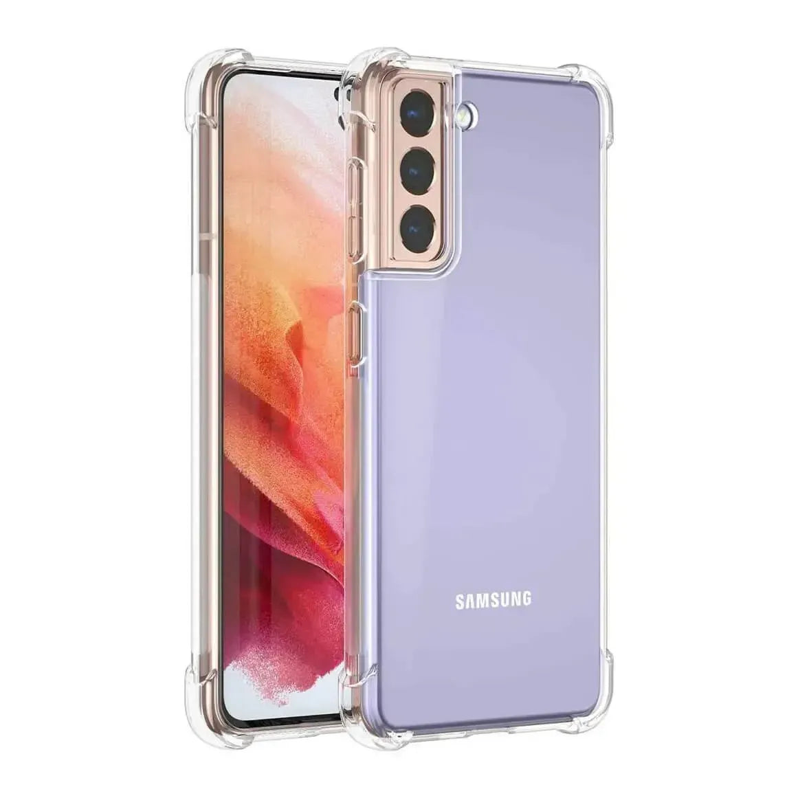 Clear Soft TPU Cover For Samsung Galaxy S21 Plus ShockProof Case