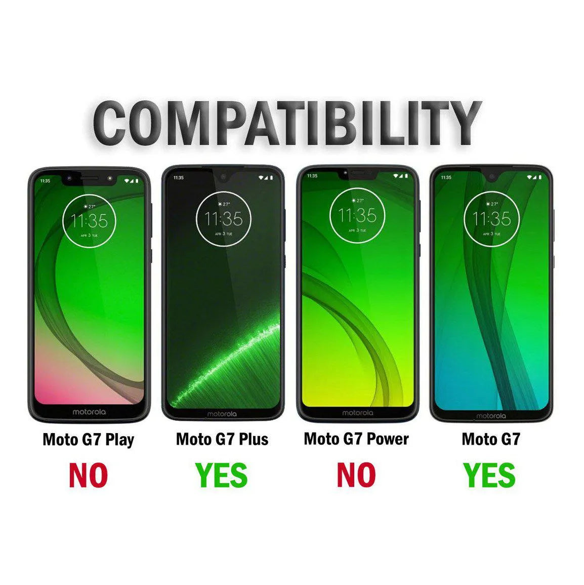 For Motorola Moto G7 / G7 Plus Tempered Glass