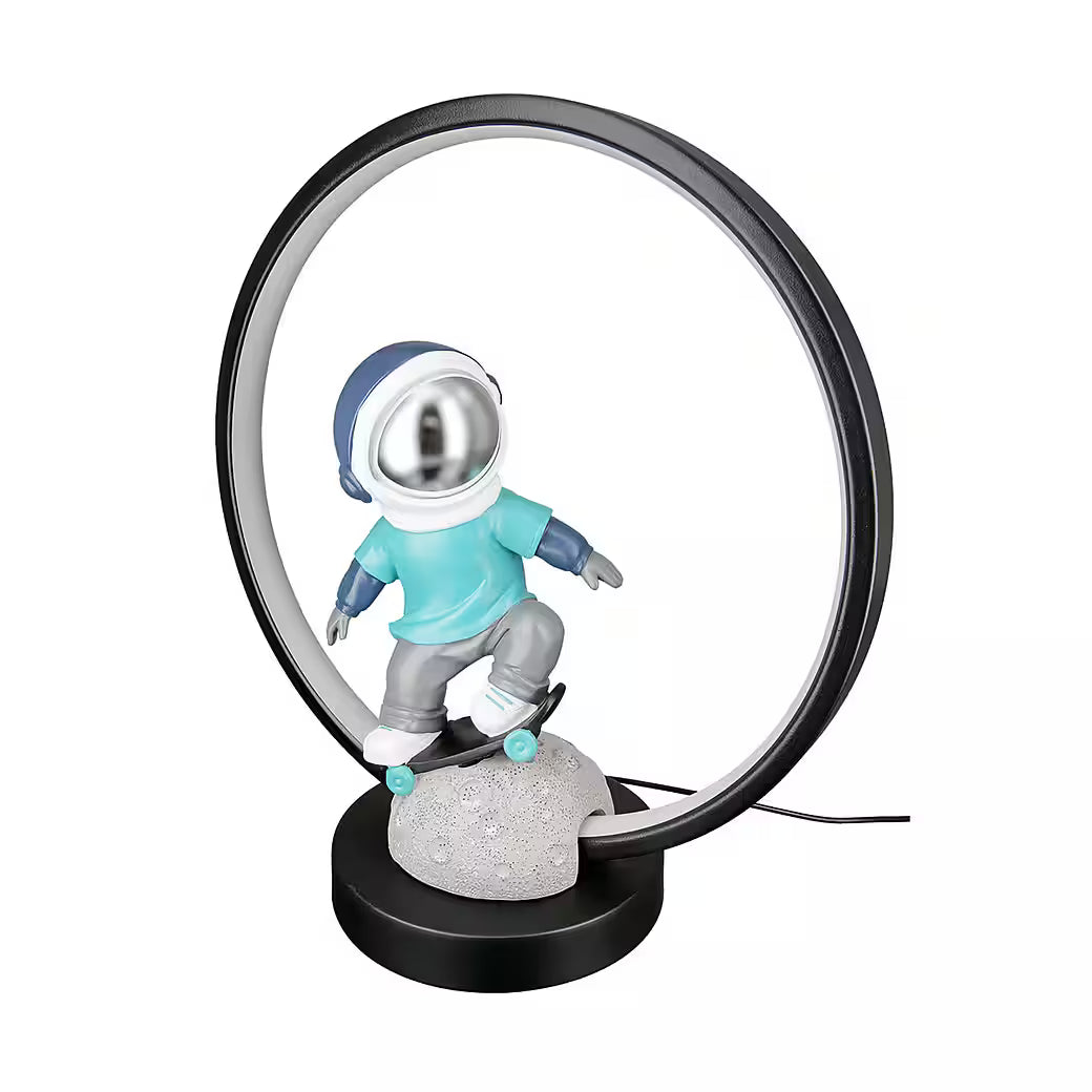 Astronaut Bedside Ring Lights - Skate Blue