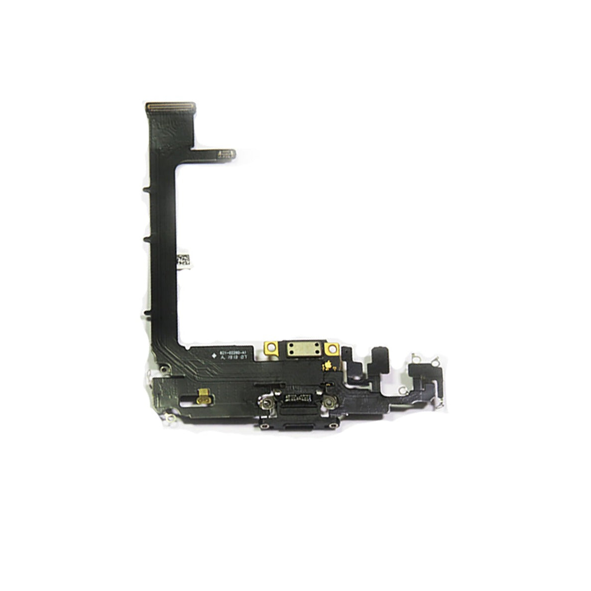 For Apple iPhone 11 Pro Max Charging Port Flex Cable Replacement - Black-www.firsthelptech.ie