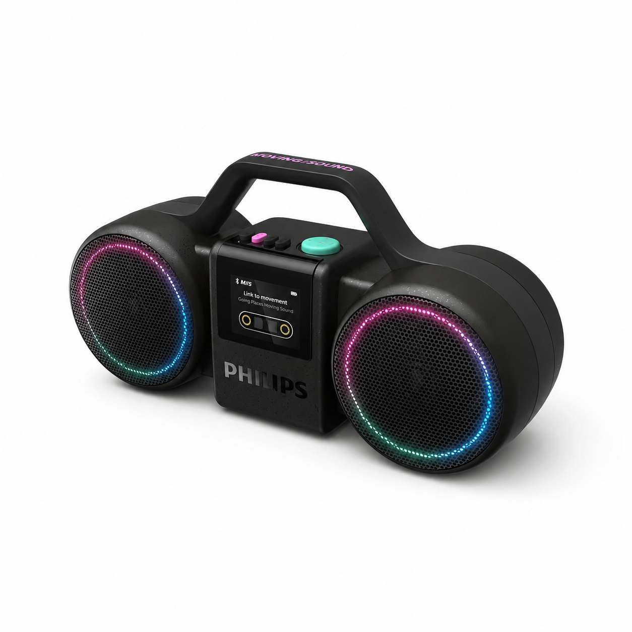 Philips TAMS60B/00 Moving Sound Wireless Speaker Black