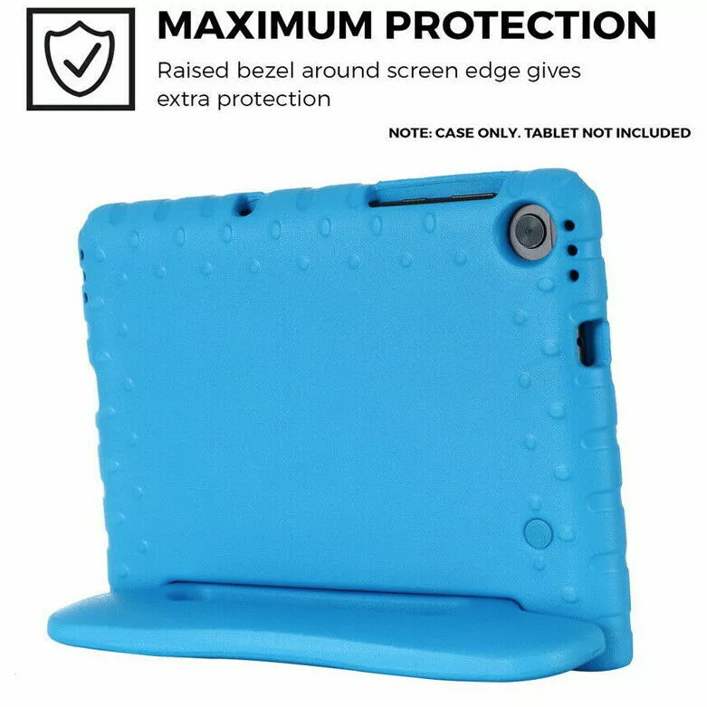 For Lenovo Tab M10 Plus 3rd Gen Kids Case Shockproof Cover With Stand - Blue-www.firsthelptech.ie