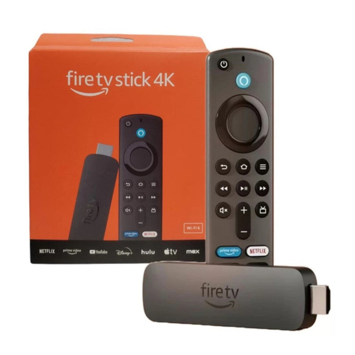 Amazon Fire TV Stick 4K Ultra HD WiFi 6 With Alexa Voice Remote 2024 Model