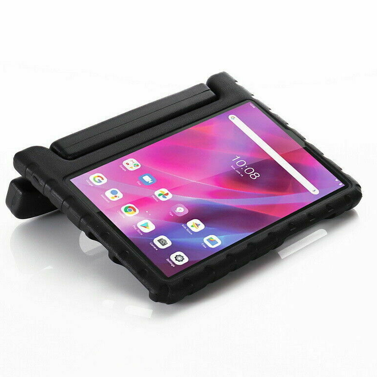 For Lenovo Tab M10 TB-X505F / TB-X505N Kids Case Shockproof Cover With Stand - Black-www.firsthelptech.ie