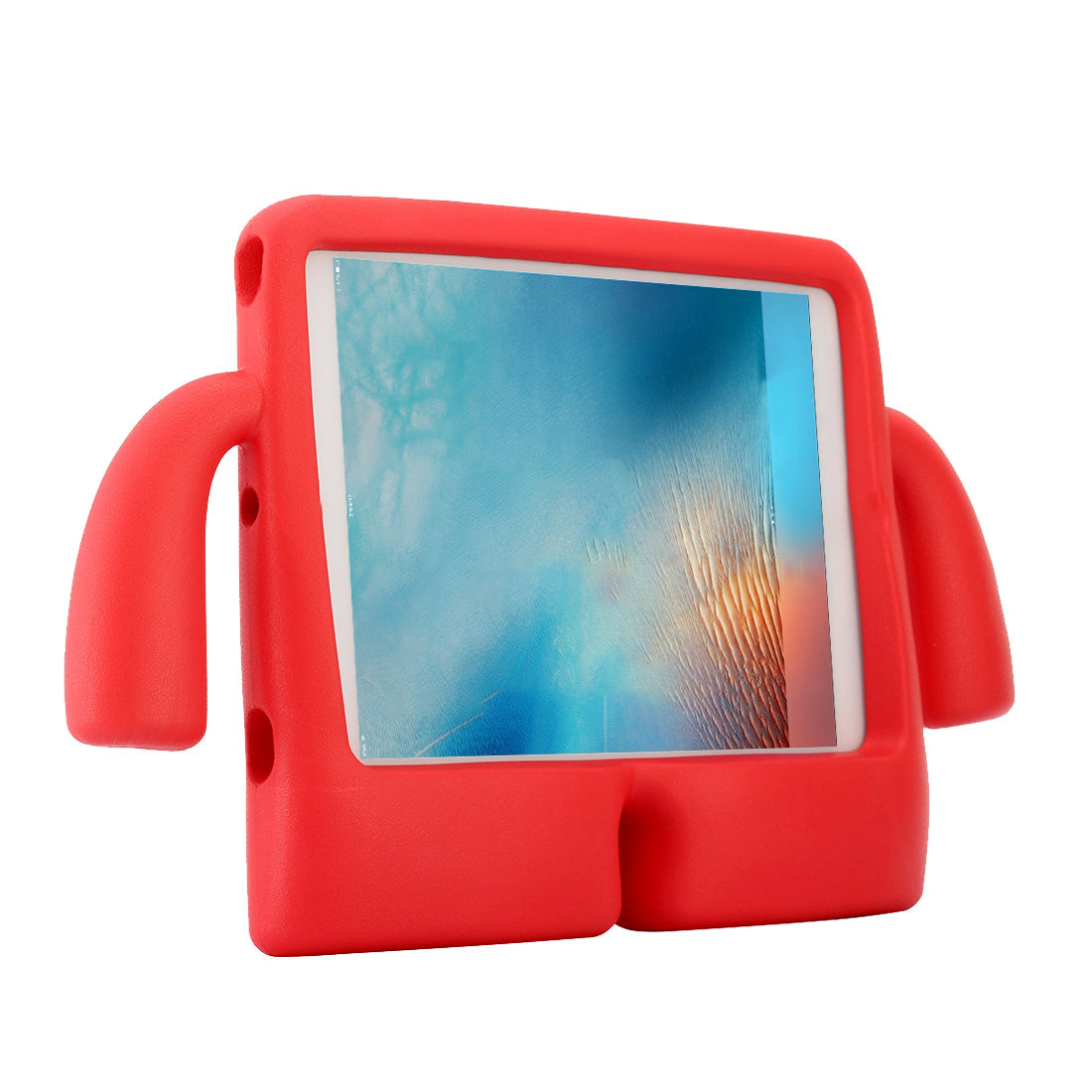 For Xiaomi Pad 5 / Pad 5 Pro Kids Case Shockproof Cover With Carry Handle - Red-www.firsthelptech.ie