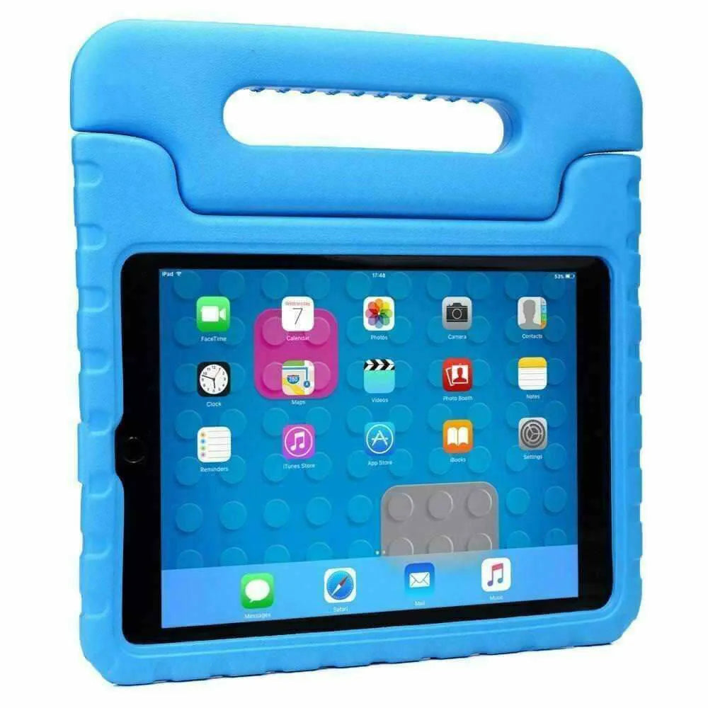 For Apple iPad Air / Air 2 Kids Case Shockproof Cover With Stand Blue