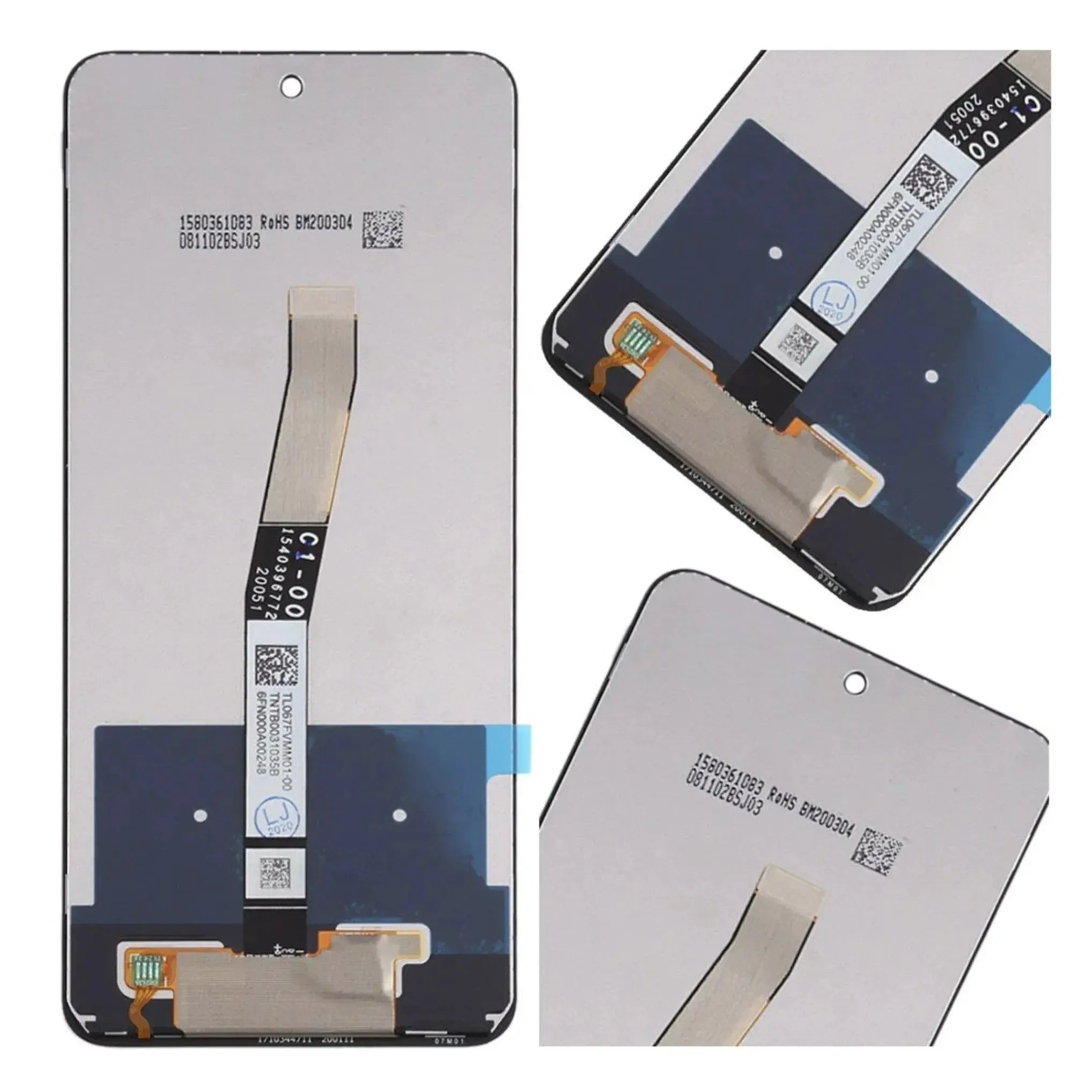 For Xiaomi Redmi Note 9 Pro LCD Touch Screen Assembly Replacement Black