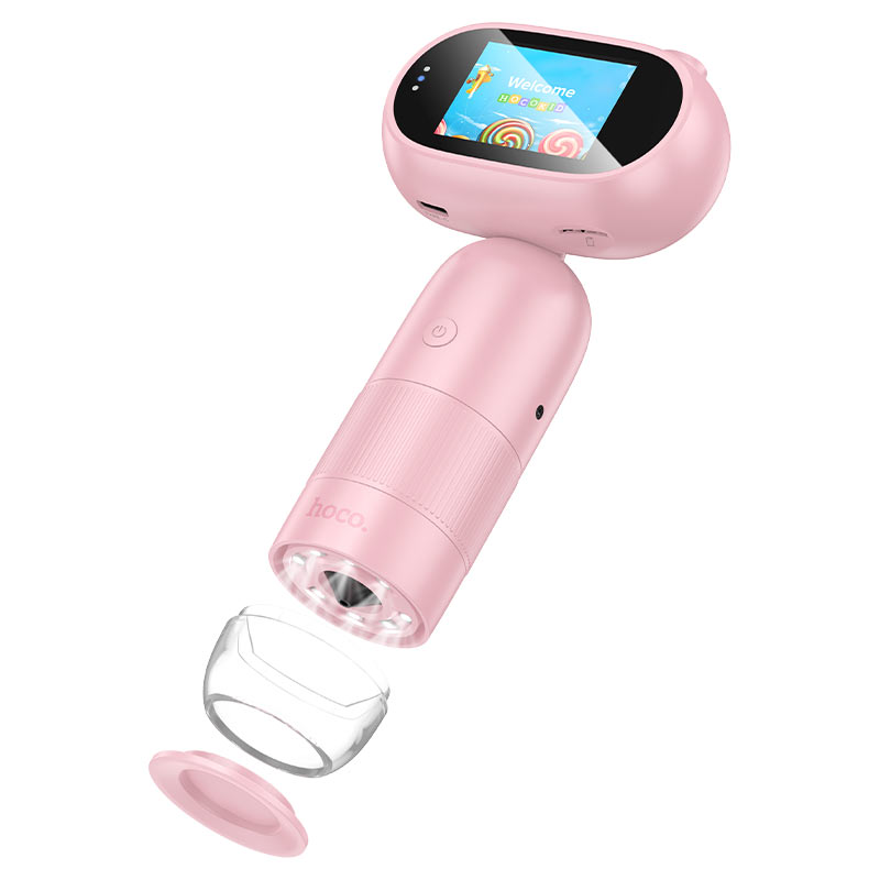 Hoco DV206 Children HD Display Microscope Pink