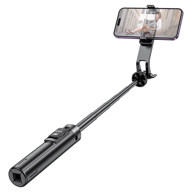 Hoco K21 Stream Aluminum Alloy Live Phone And Camera Broadcast Holder Black
