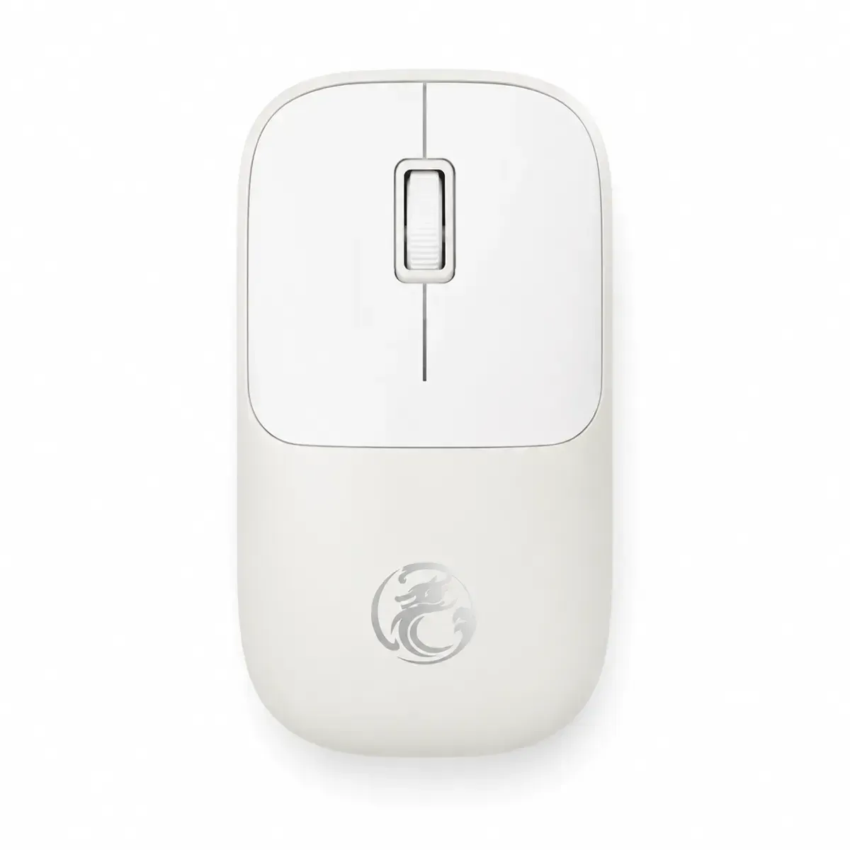 iMICE i2 Dual 2.4GHz Bluetooth Wireless Silent Mouse White