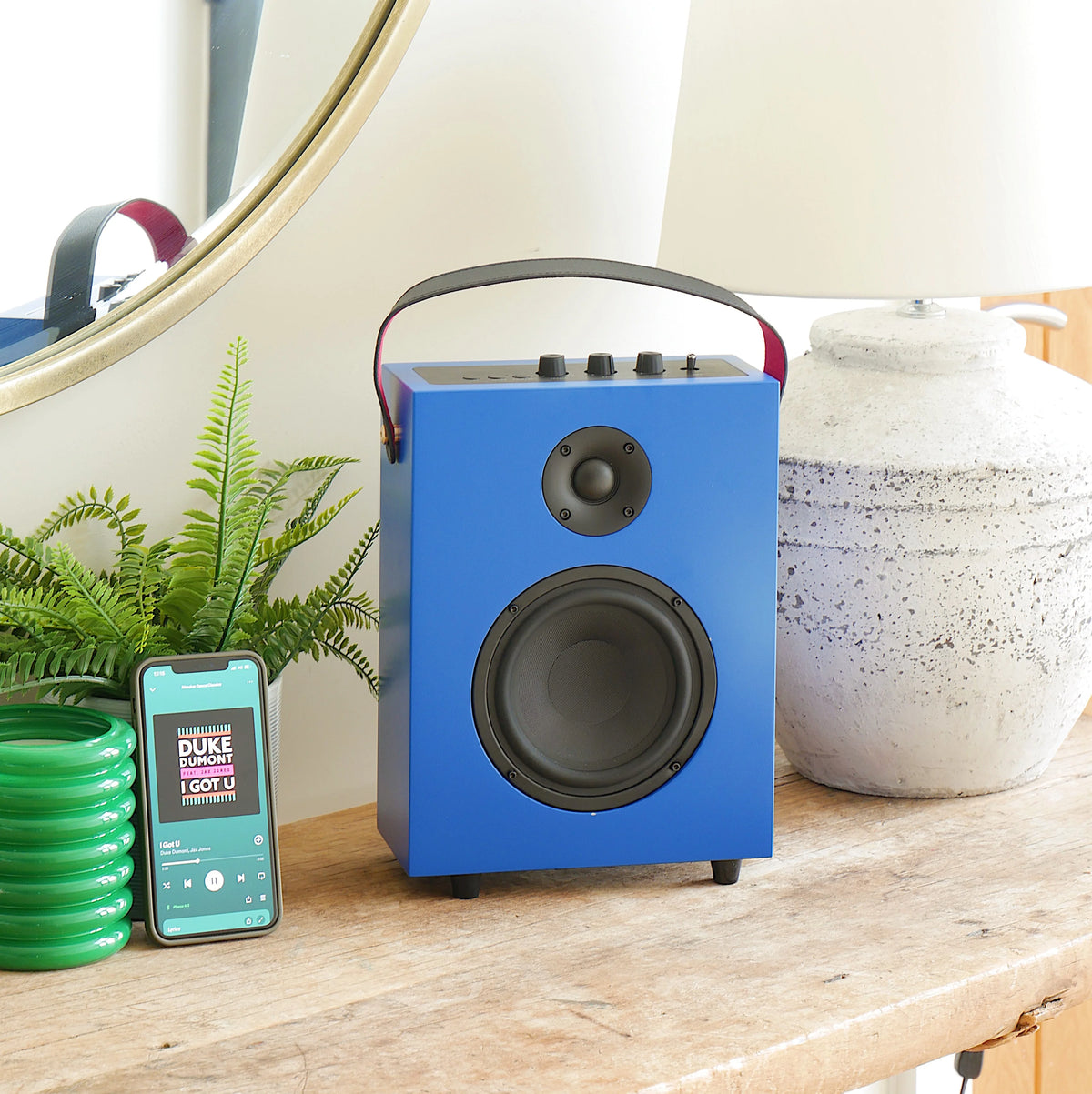 Redefy Luxury Wireless Bluetooth Speaker - Blue