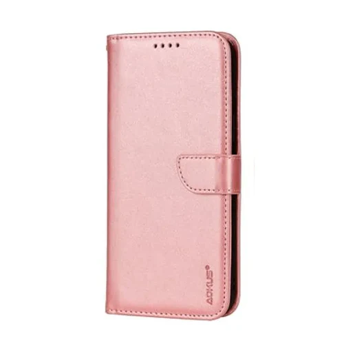 For Samsung Galaxy S26 Premium Wallet Case Rose Gold