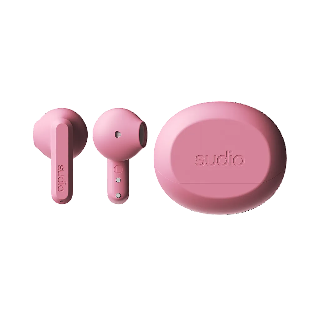 Sudio A3 Wireless Earbuds Pink