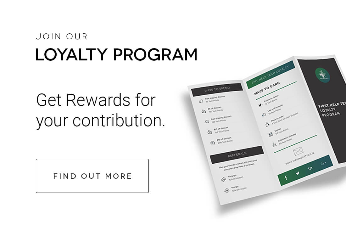 First Help Tech - Join our Loyalty program and get bonuses for your contribution
