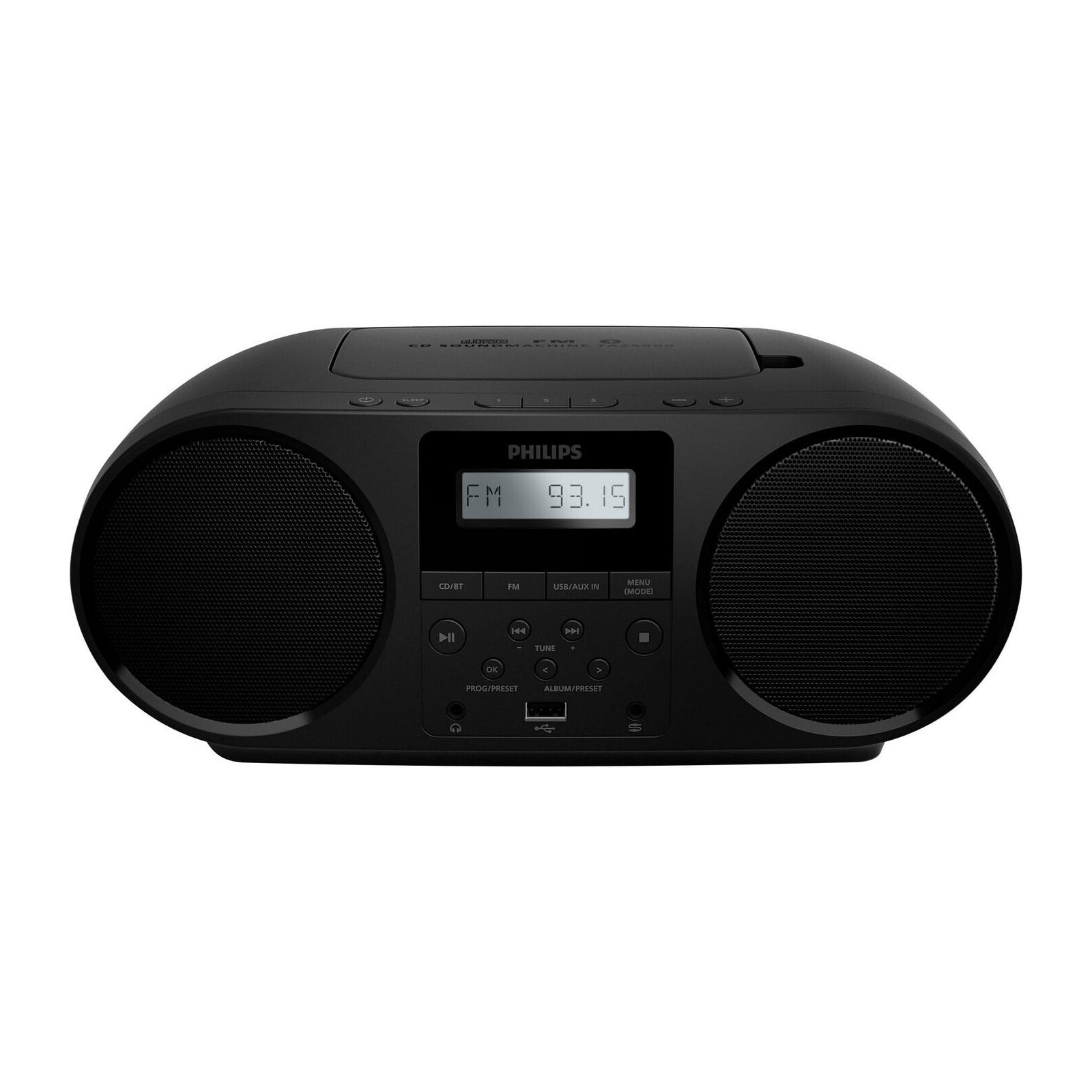 Philips TAZ5000/10 All-In-One CD Player With FM Radio Black