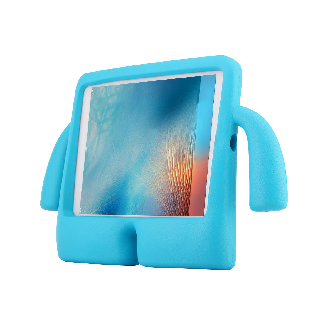 For Amazon Fire HD 8 2022 12th Gen Kids Case Shockproof Cover With Carry Handle - Blue-www.firsthelptech.ie