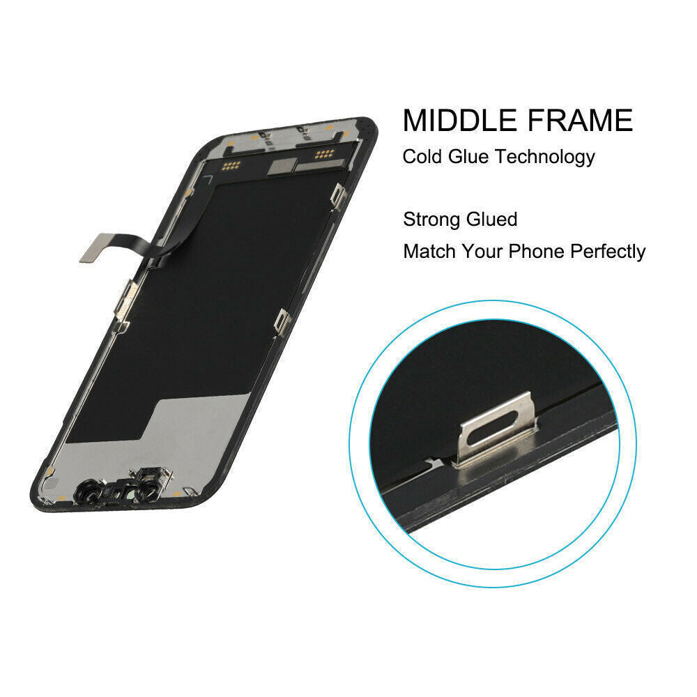 For Apple iPhone 13 Mini LCD Screen Replacement Black-www.firsthelptech.ie