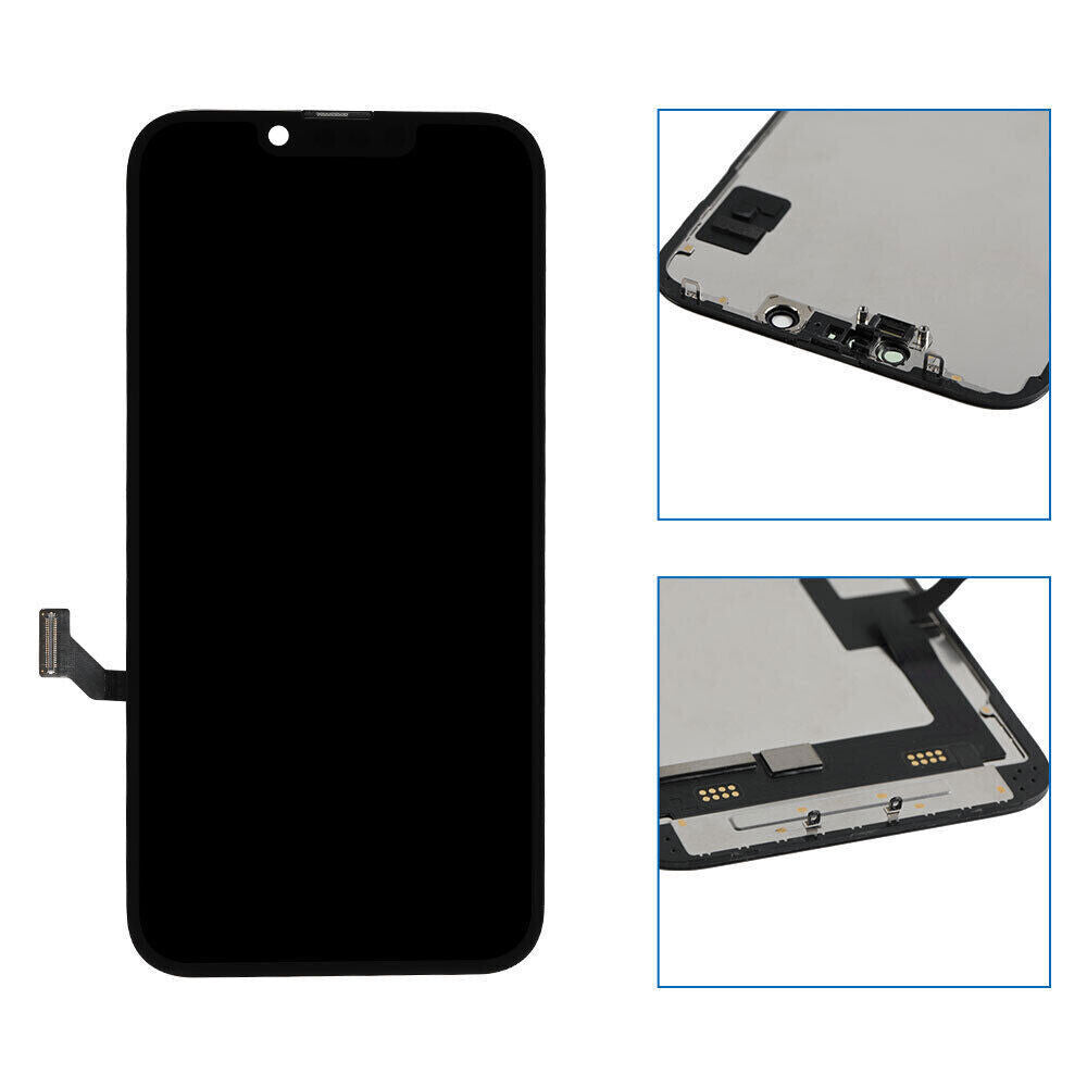 For Apple iPhone 14 LCD Screen Replacement Black