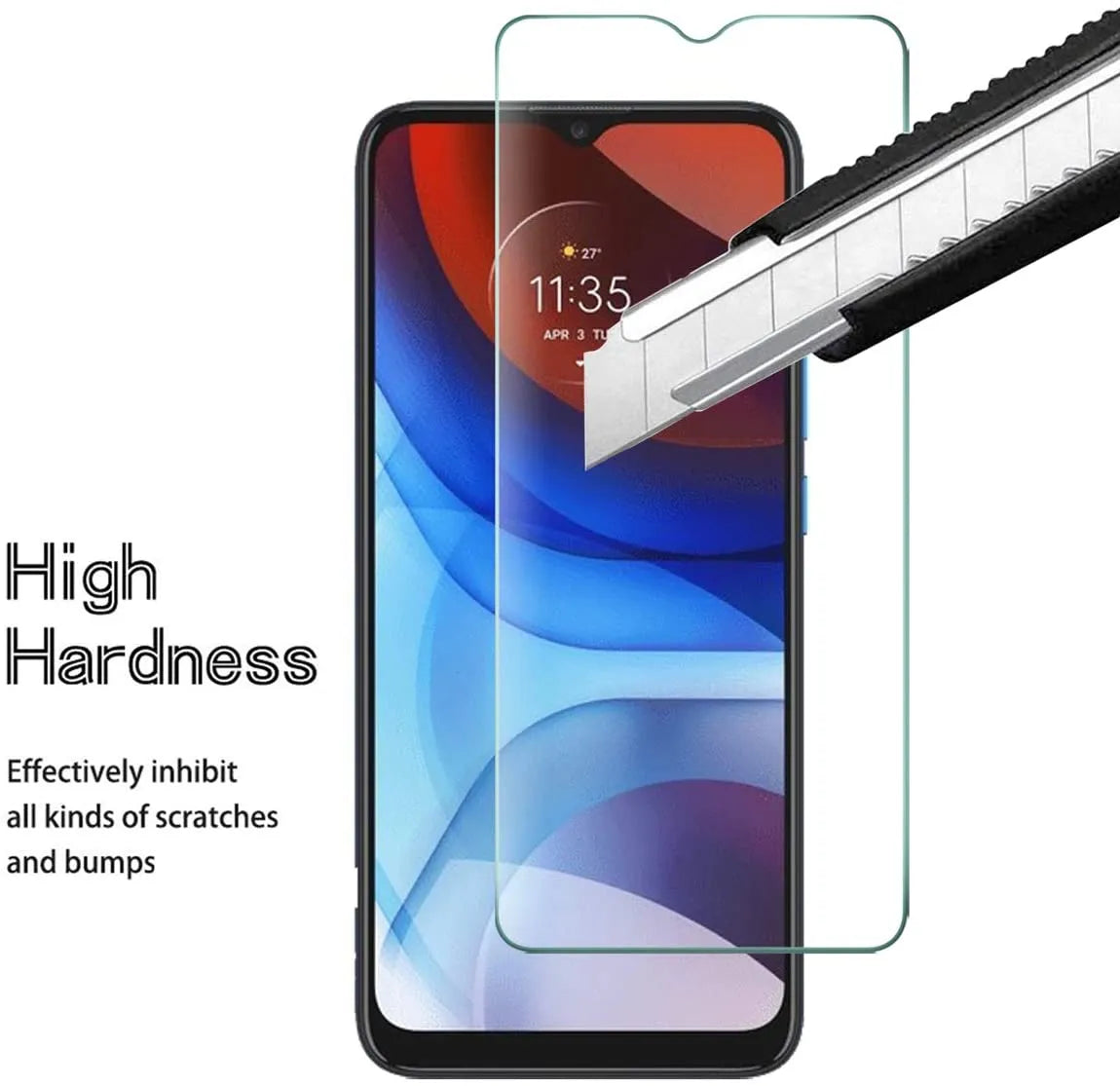 For Motorola Moto E7i Tempered Glass