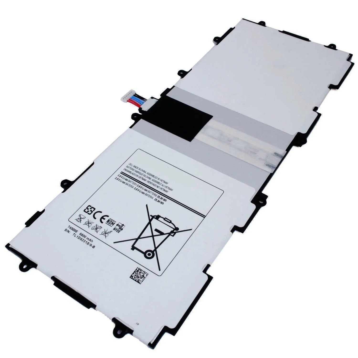 Replacement Battery For Samsung Galaxy Tab 3 10.1" - T4500E