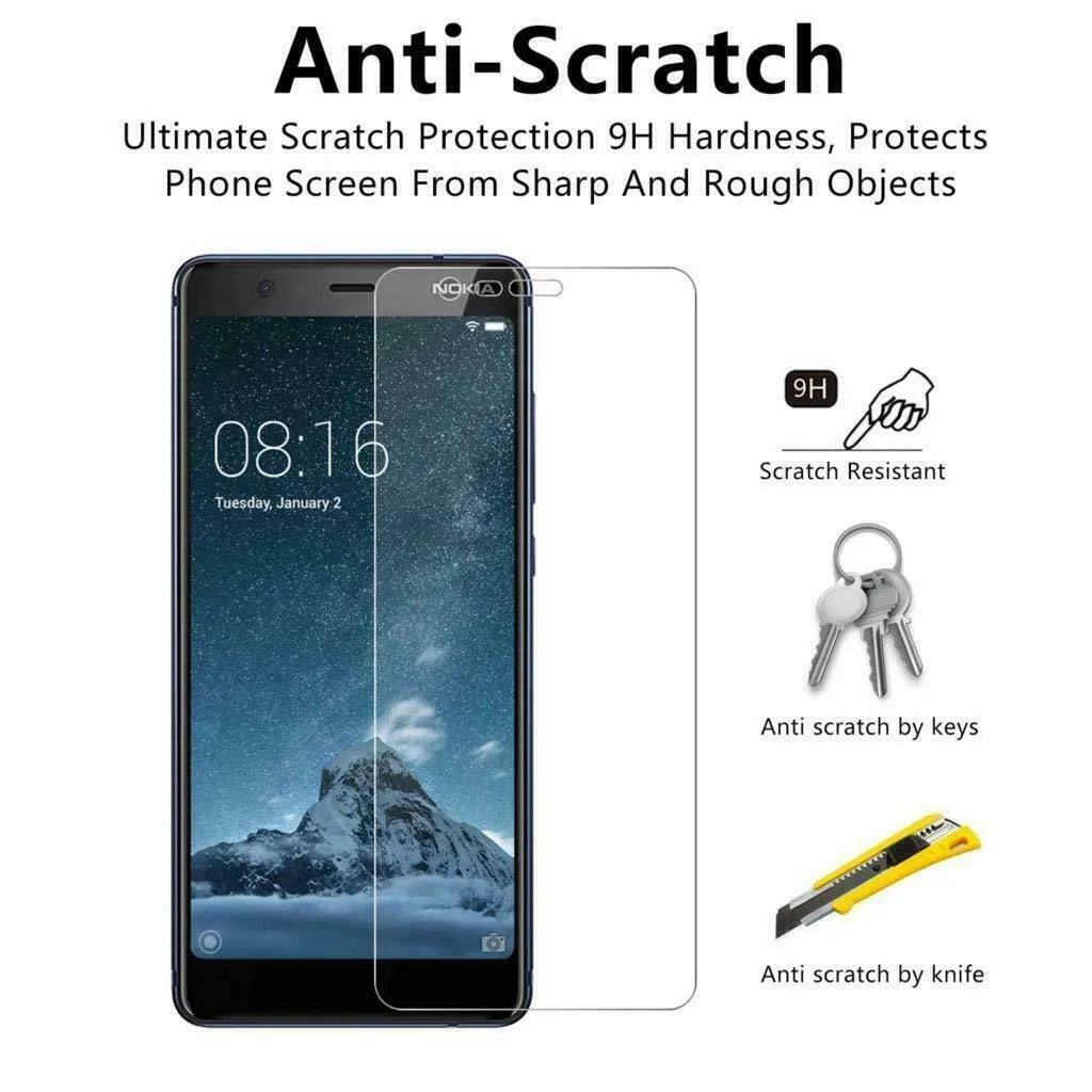 For Nokia 5.1 (Nokia 5 2018) Tempered Glass